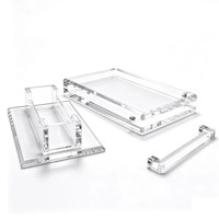 Support d'affichage magnétique personnalisé en acrylique transparent pour cartes à collectionner avec support détachable pour cartes sportives et objets de collection TCG – Vente en gros