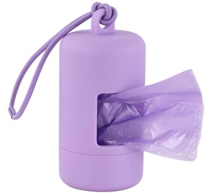 Offre Spéciale sacs de merde jetables biodégradables en silicone pour animaux de compagnie support de sac de merde Portable de luxe pour chats chiens pour la gestion des déchets - Product Image 1