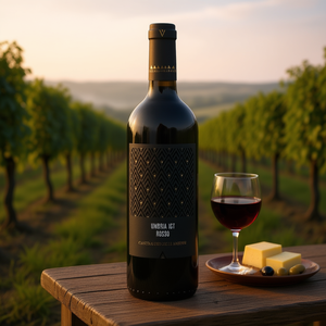 Umbria Rosso IGT 750ml Smooth Red <b>Wine</b> Central Italy Colli Amerini 6 Bottles Per Box - Product Image 3