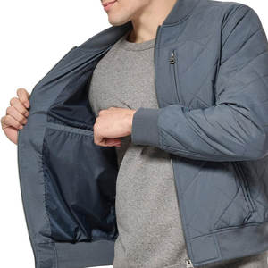 Men's <b>Real</b> Cowhide <b>Leather</b> Vintage Style Bomber <b>Jacket</b> with Stand Collar & Thick Zipper Closure Limited Edition Winter <b>Jacket</b> - Product Image 6