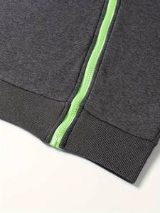 Sudadera con capucha personalizada al por mayor para hombre, ropa de calle, sudadera con capucha y cremallera a la moda, sudadera cálida informal de lana para invierno, Sudadera con capucha de alta calidad OEM - Product Image 3