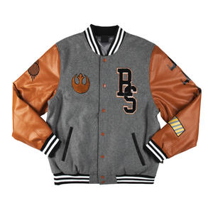 Veste universitaire à la mode avec logo personnalisé, impression, broderie, style collège, fabricant fournisseur direct usine ODM - Product Image 1