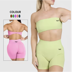 Pantalones cortos de motorista para gimnasio atléticos de algodón de cintura alta hechos a medida al mejor precio - Product Image 1