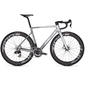 Bicicleta de Carretera de Carbono 2025 MAX 9.0 - Plateado Brillante / Plateado Oscuro Brillante - Product Image 1