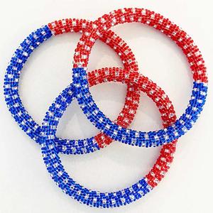 2024 más vendidos pulseras de cuentas enrolladas de moda brazalete de joyería de moda para fiestas - Product Image 1