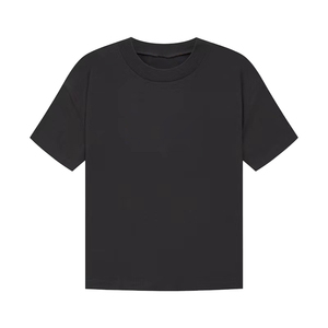 เสื้อยืดแขนสั้นสำหรับผู้ชายเสื้อยืดแฟชั่นแนวสตรีทผ้าฝ้าย100% - Product Image 1