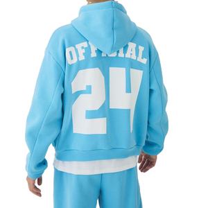 100% Cotton Custom Made Printed <b>Men's</b> Tracksuits Sweatsuit <b>Hoodie</b> Tracksuits For <b>Men</b> Heavyweight High Quality Zipper 2025 - Product Image 5