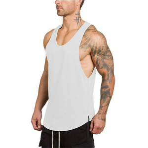 Débardeurs pour hommes en coton confortables sans manches, débardeur de fitness, musculation, entraînement, chemise de sport - Product Image 3