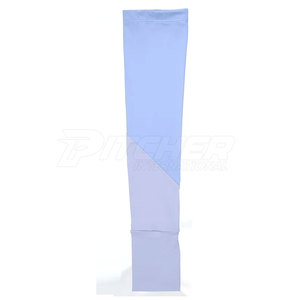 Mangas de brazo de poliéster/nailon ligeras ecológicas de rendimiento, tecnología de absorción de humedad para fútbol, baloncesto, béisbol - Product Image 4