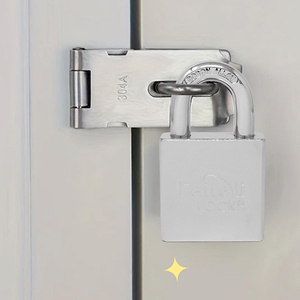 Lucchetto in Lega di Boro con Combinazione a Chiave e Digitale, Archetto Corto da 57mm, Massima Sicurezza, Impermeabile, per Uso Sicuro, Realizzato in Ferro - Product Image 4