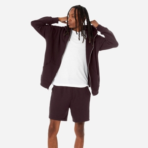Sudaderas con capucha de felpa francesa con cremallera completa informal para hombre con estampado bordado popular personalizado nuevo diseño sobre la cara para la temporada de invierno - Product Image 2