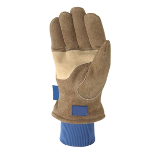 Guantes DE SEGURIDAD OEM de neopreno de alta resistencia de cuero dividido de vaca protección de manos de dedo completo transpirable XL pantalla táctil compatible con hombres - Product Image 2