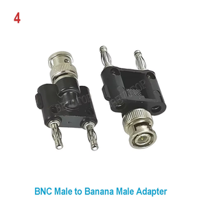 BNC-RCA/바나나/3.5mm/BNC 남성/여성 커넥터 (AV TV 비디오 오디오 Wifi 안테나용) 바나나-J - BNC-K RF 동축 어댑터 - Product Image 5
