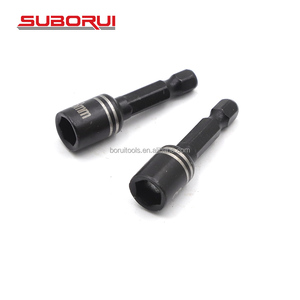 SUBORUI 1/4 pollici stinco esagonale 8mm dado magnetico impatto presa adattatore Kit cacciavite presa punta Set - Product Image 3