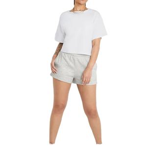 Fabricante OEM, Venta al Por Mayor, Shorts Deportivos Personalizados para Mujer, Nueva Llegada, Shorts de Felpa de Algodón y Mezclilla, Tallas Grandes, 2026 - Product Image 1