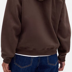 Sudadera Moderna para Mujer con Apariencia Sólida y Elegante, Servicio OEM para Compradores al por Mayor, Corte Holgado con Bolsillos Tipo Canguro y Logotipo Personalizado - Product Image 6