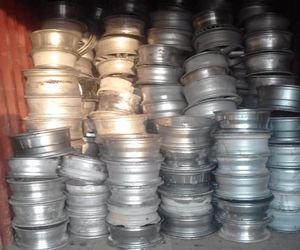 เศษล้ออะลูมิเนียมอัลลอยด์บริสุทธิ์ 99.99% เกรด AA สีเงินขาว ขายส่ง - Product Image 6