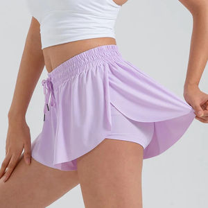 Pantalones cortos de verano para mujer de alta calidad transpirable algodón poliéster con logotipo personalizado estilo sexy y bolsillo - Product Image 6