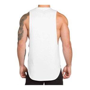 <b>Men</b> Bodybuilding Stringer Tank Tops Vest Fitness Clothing Cotton Gym <b>Singlets</b> with Custom Printing and Sizing on Wholesale Price - Product Image 5