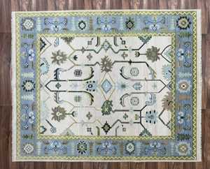 6x9 Serapi ทำด้วยมือคุณภาพสูงแบบทันสมัยพรมถักมือสไตล์เปอร์เซียสำหรับห้องนั่งเล่น - Product Image 5