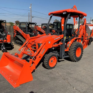 Kubota Walking <b>Tractor</b> M62 TLB <b>Backhoe</b> <b>Loader</b> Wheel <b>Loader</b> 4WD Gear Drive Farm Construction Equipment - Product Image 1