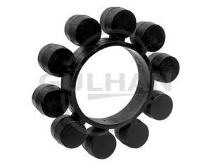Construction Machinery Rubber <b>Coupling</b> 116X220X35 Parts for Various Machines - Product Image 1
