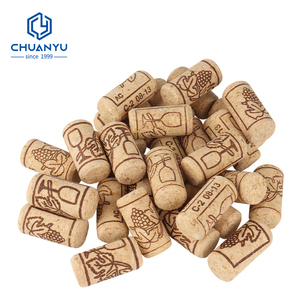 จุกไม้โอ๊คจุกไวน์ทำจากไม้ธรรมชาติจุกไม้ก๊อกไวน์แดงจุกไม้ก๊อกสำหรับวอดก้าเตกีล่าวิสกี้ - Product Image 5