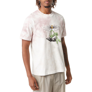 T-shirts OEM pour hommes de qualité supérieure en coton/polyester imprimés par transfert thermique, design personnalisé, séchage rapide, vente en gros, style urbain uni - Product Image 4