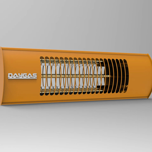 Chauffage de terrasse infrarouge électrique de 2 Kw-4 Kw avec prise britannique et option de télécommande - Product Image 1