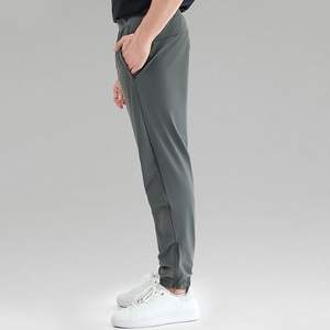 Pantalones Cargo de Hombre de Alta Calidad, Estilo Vintage Casual, Colores Personalizados, Corte Holgado con Ribete en Contraste, Cintura Media, Frente Plano, Elásticos - Product Image 2