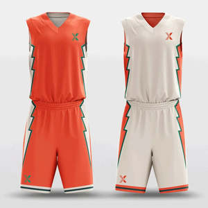 Conjunto de Camisetas Deportivas de Escalada en Roca Sublimadas Reversibles Personalizadas - Product Image 1
