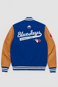 Chaqueta universitaria de lana clásica OEM 2025 para hombre, chaqueta de béisbol de calidad superior con mangas de cuero - Product Image 4