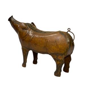 Figurine d'animal rustique en fer forgé faite à la main pour la décoration intérieure - Product Image 4