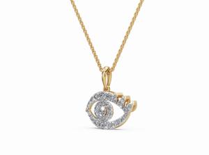 Pendentif en diamant ovale de 0,513 carat cultivé en laboratoire, collier 33 pièces, or rose 9K/14K/18K, bijoux de luxe, cadeau d'anniversaire - Product Image 5