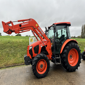 En Stock para Kubota 4WD 4x4 nuevo tractor agrícola fuerte motor diésel listo para trabajar; los componentes principales incluyen caja de cambios - Product Image 2