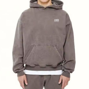 Good Quality Winter Hooded Fabric <b>Tracksuit</b> for Men Cotton/<b>Polyester</b> Lightweight Breathable Custom Made Logo Printing OEM Supply - Product Image 2