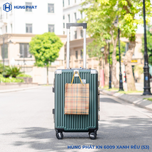 Hot Selling Travel Bags Luggage <b>Pc</b> Material 6009 Suitcases Luggage Set Double Silent <b>Wheels</b> Hand Luggage Hung Phat Manufacturer - Product Image 3