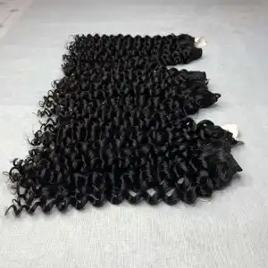 Rambut manusia keriting longgar Brasil/ikal Eurasia | Rambut keriting 3 bundel dengan harga grosir