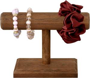 Support d'affichage de bracelet en bois pour salon, montage mural, bois durable, rangement multifonctionnel, 38x33x25cm, grossiste - Product Image 6