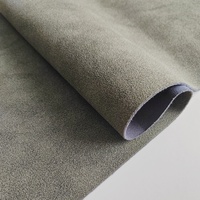 Cuir synthétique PU écologique et durable, tissu Yangbuck pour la tige des chaussures |   Cuir synthétique vegan de haute qualité pour la fabrication de chaussures