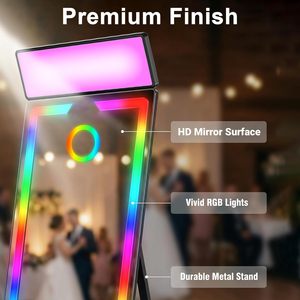 Cabina de Fotos con Espejo Mágico de 65'' y 43'' con Pantalla Táctil Interactiva, Cámara SLR, Compatibilidad con iPad e Impresora - Product Image 2