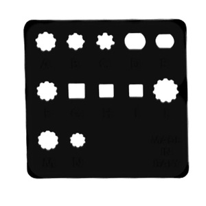 Modello di identificazione adattatore Rif. 555019 - Product Image 1