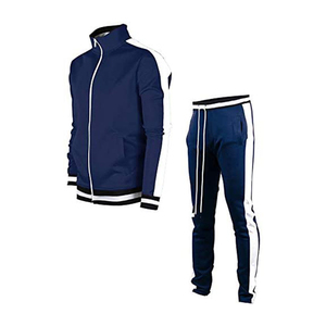 2025 Unisex Custom Logo Wholesale High Quality Polyester/Cotton <b>Winter</b> Solid Vintage Printed Two-Piece Tracksuits Adults' OEM - Product Image 6