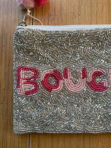 Game Time Seed Beads Broderie Pochette perlée Porte-monnaie fait à la main Petit portefeuille Porte-monnaie ethnique Porte-monnaie coloré Perle Porte-monnaie - Product Image 4