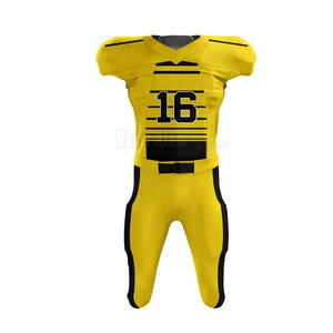 Fabricant d'uniformes de football américain, conception personnalisée, service OEM, vêtements de sport respirants et à séchage rapide, grandes tailles - Product Image 2