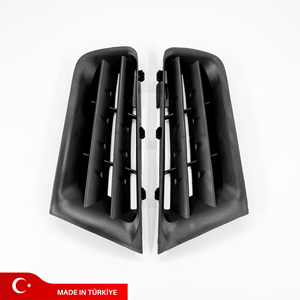 7701476893 7701476893 Ensemble de grilles d'aération de pare-chocs avant gauche et droite pour Renault Mégane II - Product Image 1