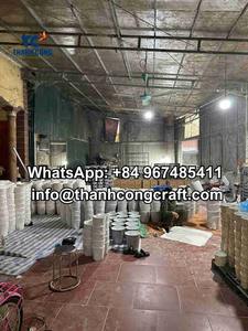 Caliente Premium artesanal hecho a mano respetuoso con el medio ambiente ratán y madre de perla bandeja de servicio elegante moderno ovalado y diseño para interiores del hogar - Product Image 2