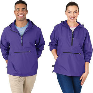 Nueva chaqueta cortavientos cálida para hombre con estilo con cremallera, conjunto cortavientos fino de invierno a prueba de viento, chándales de nailon al por mayor OEM - Product Image 1