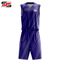 Oferta: Conjunto de Uniforme de Baloncesto Personalizable, Económico, Transpirable, 100% Poliéster, Unisex, al Mejor Precio, Nuevo Diseño