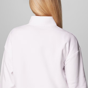 Sudadera para Pedidos al por Mayor con Logotipo Personalizado, Ropa Casual con Cuello Alto con Cremallera, Material de Algodón y Poliéster, Diseño Moderno y Suave para Mujer - Product Image 5